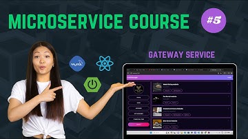 Full Stack Microservice Project For Beginners | Gateway Service Implementation