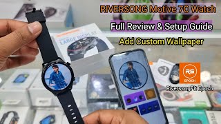 Riversong Motive 7C SmartWatch Unboxing, Feature's & Connection Guide screenshot 5