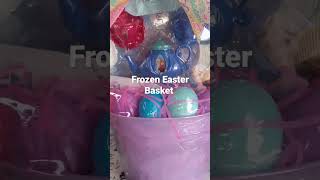 Frozen Easter Basket #diy #Frozen #basket