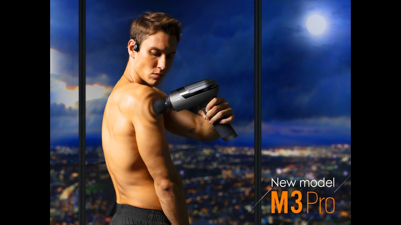 Super Quiet And Powerful Handel Electric Body Massager-Everyfun Massage Gun