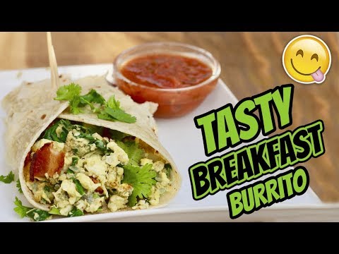How To Make A Tasty Breakfast Burrito Recipe (PERFECT WEEKEND TREAT)