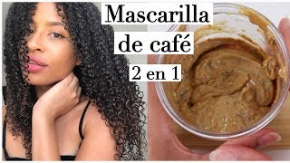 Hidratación + Crecimiento con café | Mascarilla casera | FRIZZYDESI