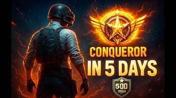 Conqueror in JUST 65 Matches?! My Cycle 9 S26 Rank Push to India Top 500 😳🔥