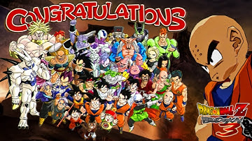 Dragon Ball Z Budokai 3 Krillin (Turtle Hermit Gi) vs The Roster