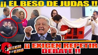 Ahora Es Captada Encerrada Con Consejeros Del INE! Eige Repetir Debate