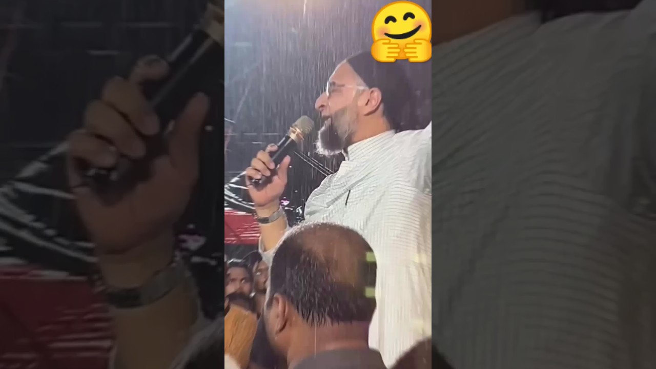 Asadowasi barish mein bhigte hue speech 😲