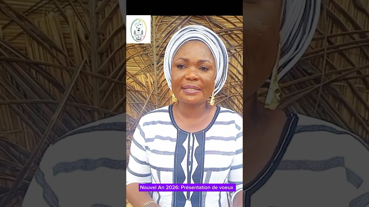 Nouvel An 2026: Mme SOHOUANZO LALY Françoise Présidente de la (CNAP-BENIN) présente ses voeux