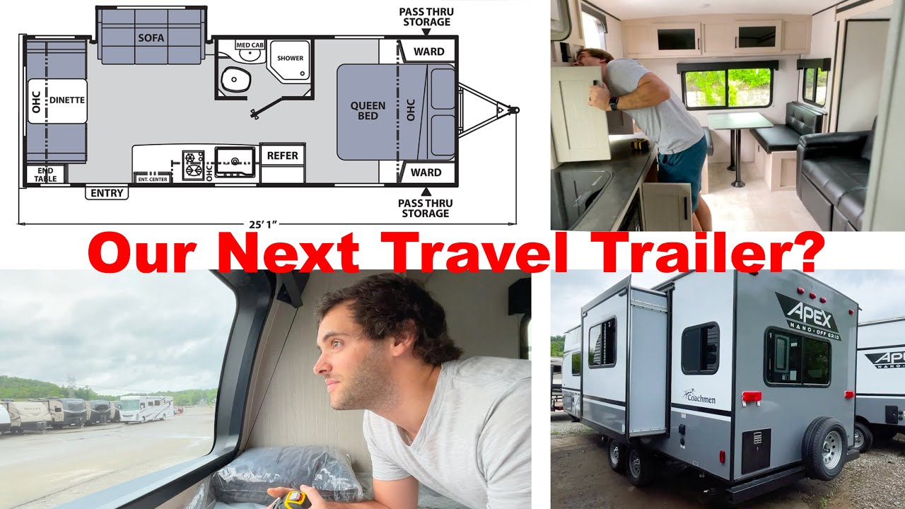 Coachmen Apex Nano 213RDS Tour / Travel Trailer Shopping Vlog