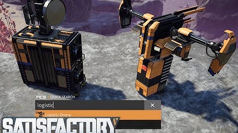 Satisfactory - Logistic Drones