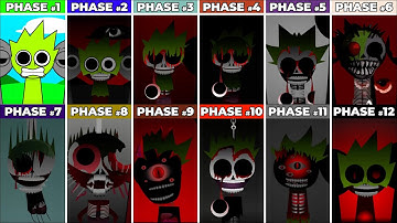 Incredibox Sprunki Pyramixed All Phase From Phase 1 To Phase 12 FULL Animated