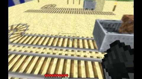 Minecart Tutorial - Part 2 : Boosters - FR [Beta 1.2]