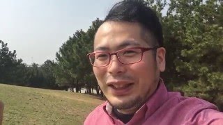花粉症ですが・・・妻と即席ピクニック