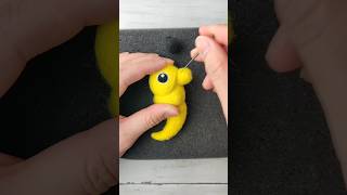I made a shiny Caterpie #pokemon #crafts #art