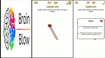 Brain Blow level 171 Solution