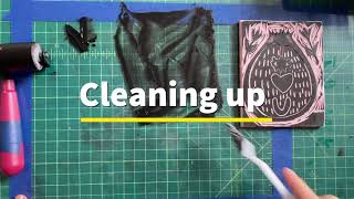 Cleaning up printmaking inks - The Curious Printmaker
