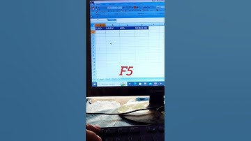 Ms Excel 2007 shortcut tricks and tips #computer #excel shortcut # viral #shorts