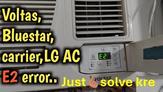 Solve E2 Error in Window AC Quickly ! Expert with 10 Years Experience Shares Top Tips