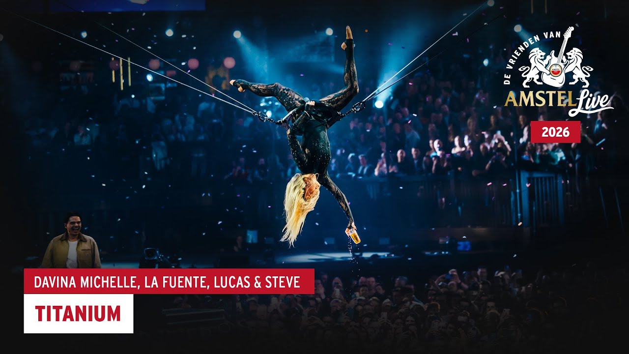Videothumbnail voor Davina Michelle, La Fuente & Lucas & Steve – Titanium