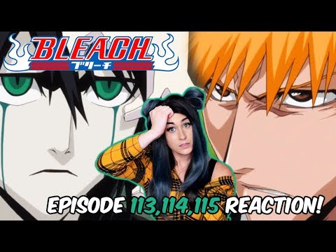 ENTER ULQUIORRA AND YAMMY! Bleach Episode 113, 114, 115 REACTION! - YouTube