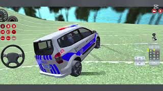 Fiat Doblo Polis Arabası Sürüş Simülatör Oyunu 🚓 - Trafik Polisi Görev Oyunu  - Android Gameplay