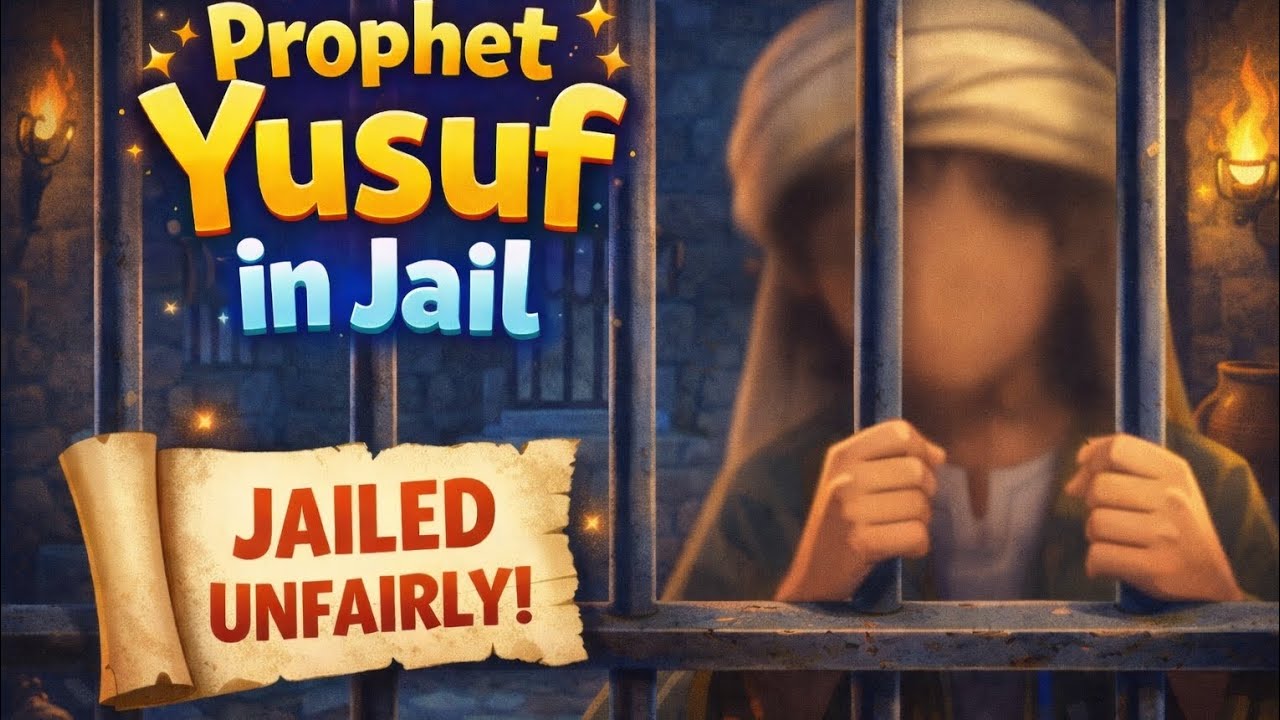 Prophet Yusuf (AS) in Jail 😢 | A Story of Patience |Why Was Prophet Yusuf (AS) in Jail?