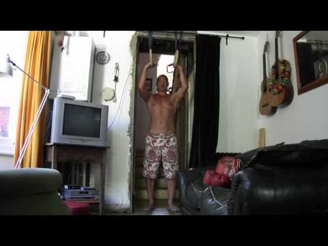 Chin-ups, pull-ups on gymnastic rings 26th May 2012