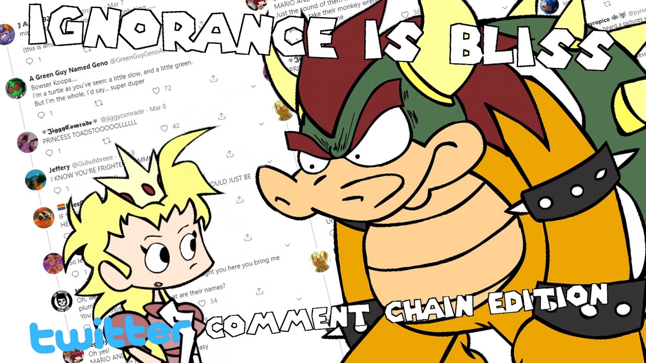 Ignorance is Bliss - Twitter Comment Chain Edition