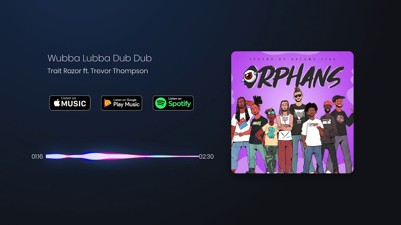 Trait Razor ft. Trevor Thompson - "WUBBA LUBBA DUB DUB" [Official Visualizer]