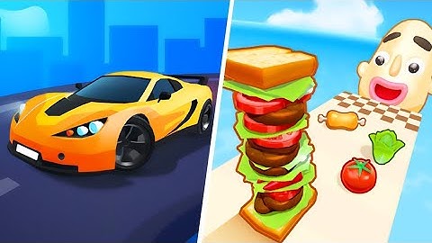 Race Master 3D | Sandwich Runner - All Level Gameplay Android,iOS - NEW APK UPDATE -1