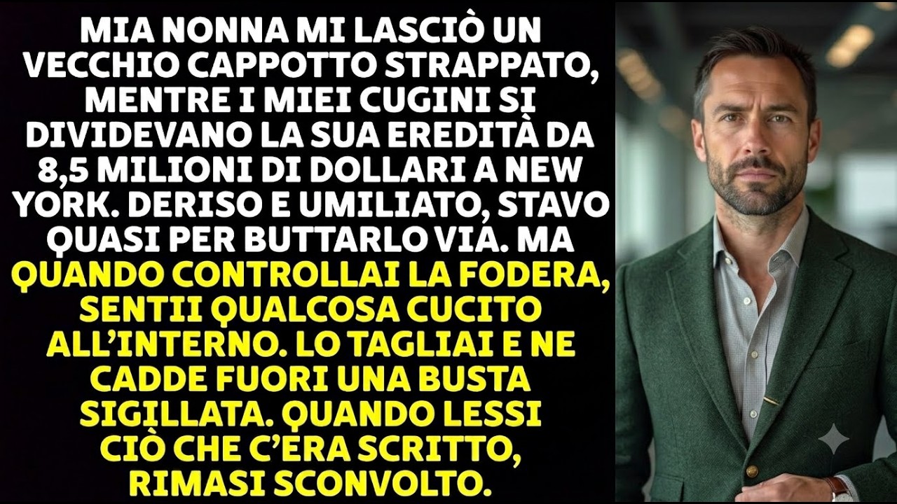 Sedevo in quello studio legale mentre mio cugino Dorian rideva di me davanti a tutti. "Dopo tutti questi anni, è questo ciò che ottieni?" Mi avevano lasciato un cappotto logoro mentre loro si...