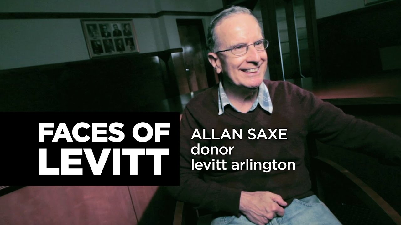 Faces of Levitt: Allan Saxe, Donor – Levitt Arlington