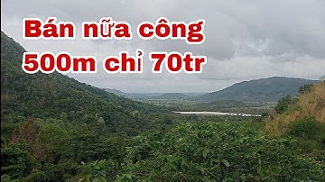 Bán nữa công đất 500m chỉ 70tr. giá rẻ tại thất sơn núi cấm,núi dài,ngủ hồ sơn, núi cô tô, an giang.