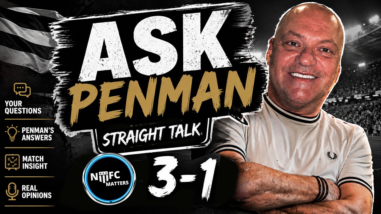 #NUFC Matters Ask Penman