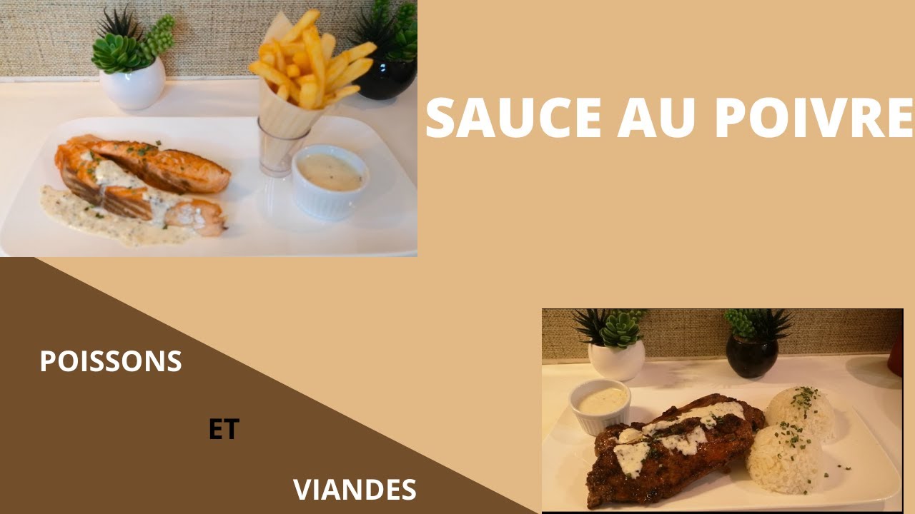 SAUCE AU POIVRE YouTube