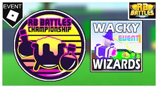 (CHALLENGE) How to get the RB BATTLES '???' BADGE in WACKY WIZARDS! | Roblox RB Battles 3 Event