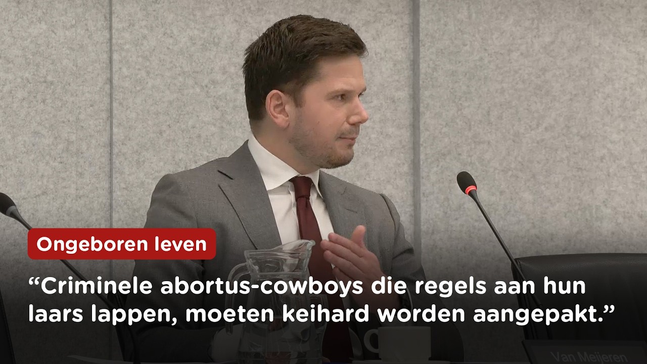 Thumbnail Abortus thuisbezorgd? Platform brengt vrouwen en ongeboren leven in gevaar | Van Meijeren (FVD)