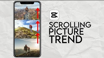 How to Create a Scrolling Image Video in CapCut | Step-by-Step Tutorial
