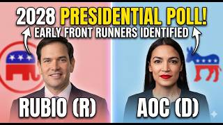 Rubio vs. AOC? The Surprising 2028 Frontrunners According to New Polls