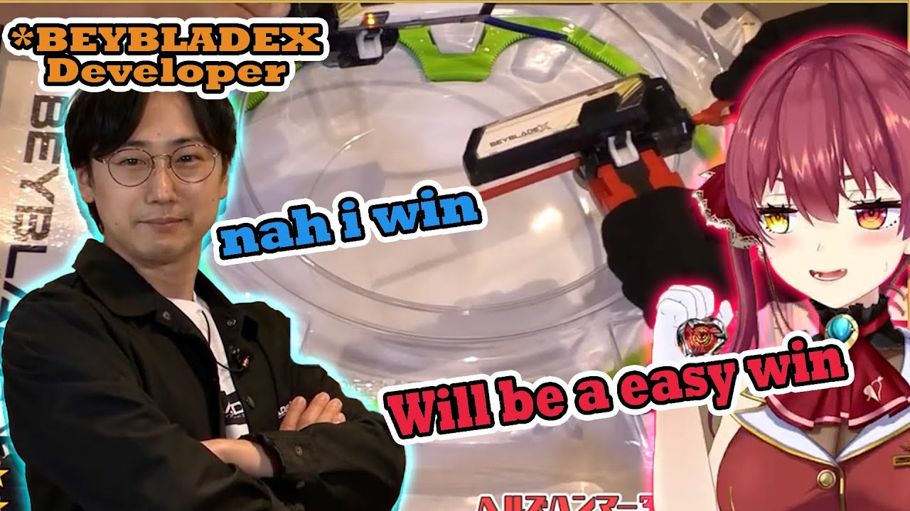 Marine Went to a Famous Toys company and Challenge their Developer to get a Collab product【Marine】