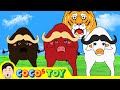 The crafty Tiger and the three little Buffaloesㅣanimals names for kidsㅣCoCosToy