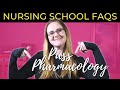 TOP TIPS For Pharmacology | Nursing School FAQ Series