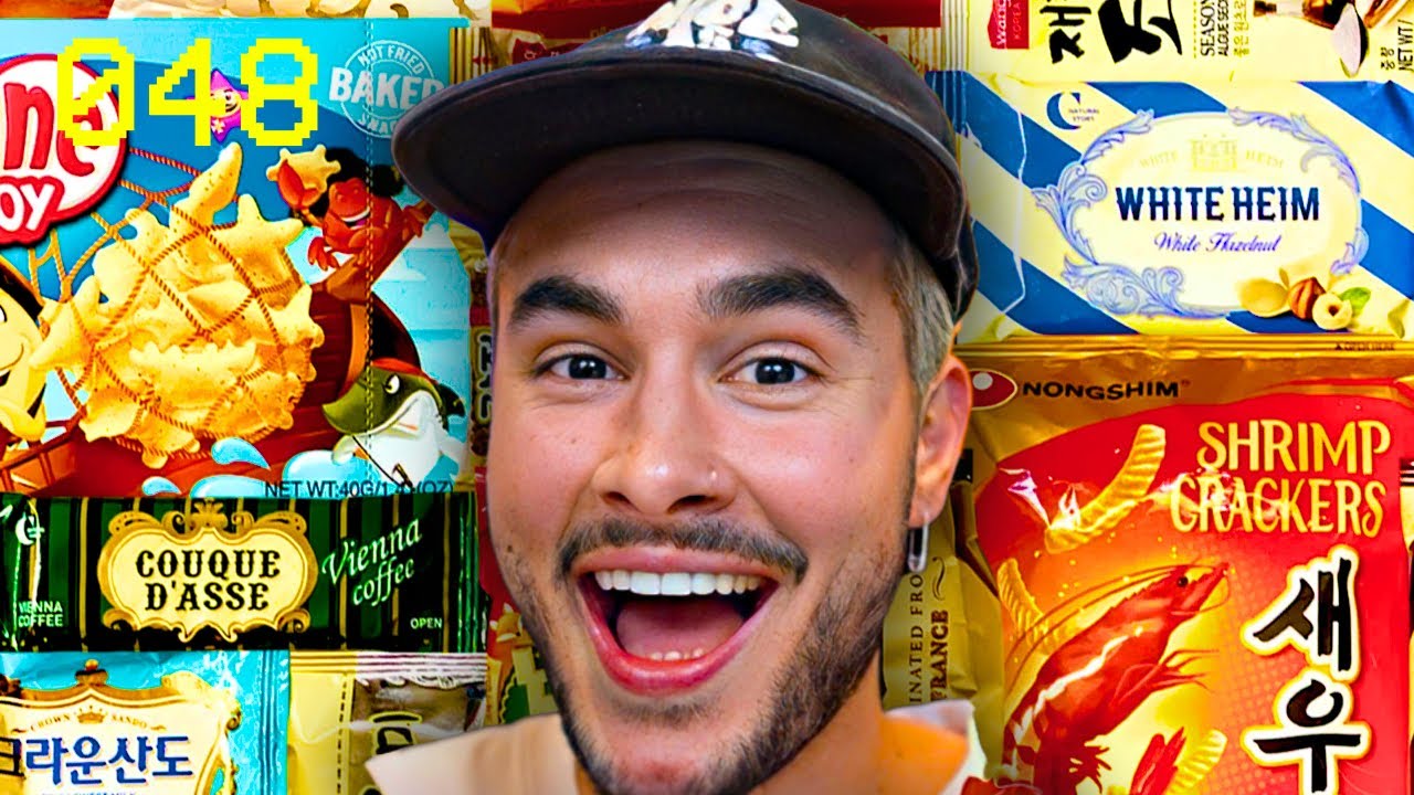 ВЛОГ О ТОМ, КАК Я ВПЕРВЫЕ ПРОБУЮ КОРЕЙСКИЕ ЗАКУСКИ 048