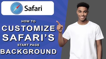 How to customize safari’s start page background (2024)