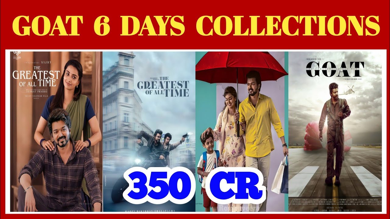 The Greatest of All Time Movie 5 Days Box Office Collections | Goat ...