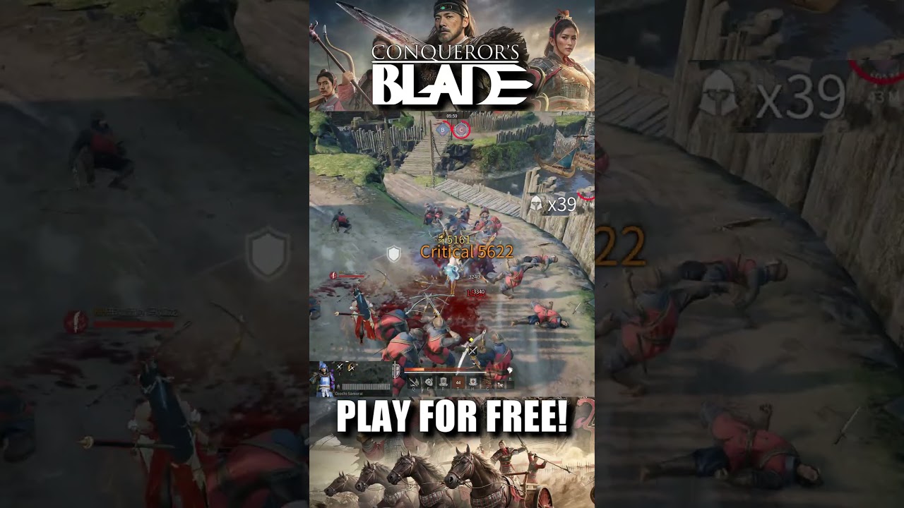 Conqueror's Blade -😋😋😋😋😋 PLAY FOR FREE! #Shorts#ConquerorsBlade#CB#CB6thAnniversary
