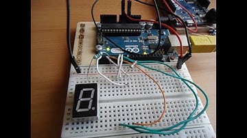 Arduino básico 3, display de 7 segmentos
