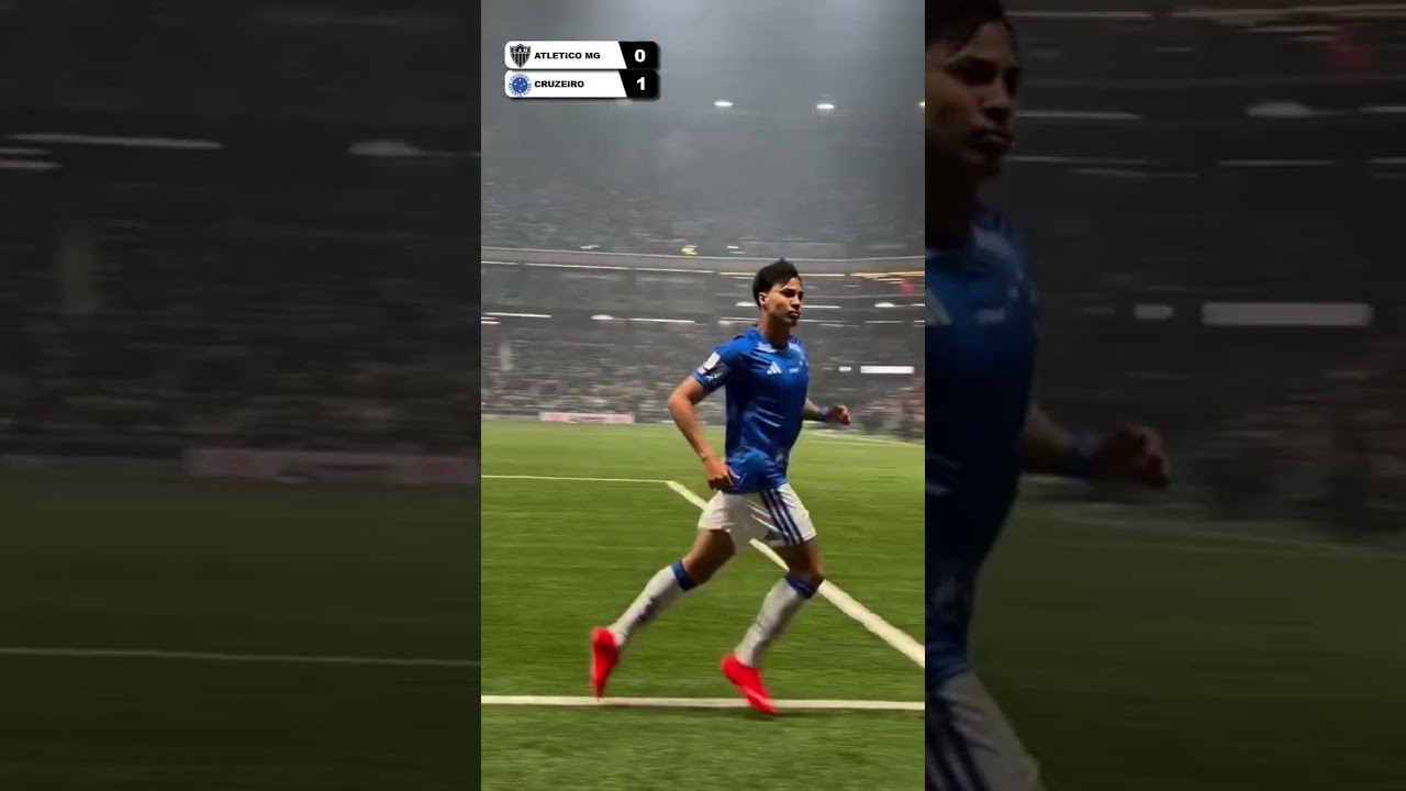 Kaio Jorge marca o primeiro gol no Clássico Atlético X Cruzeiro de 29-10 pelo Brasileirão