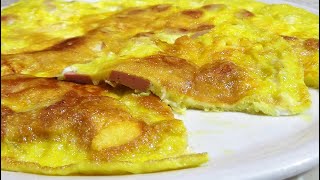 Il mio salvacena: la frittata con i wurstel