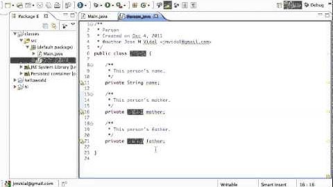 Javadoc in Eclipse Tutorial