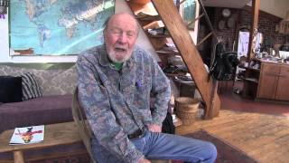 PETE SEEGER Tells Story of "Which Side Are You On" and the Power of Music to Heal the World 2012